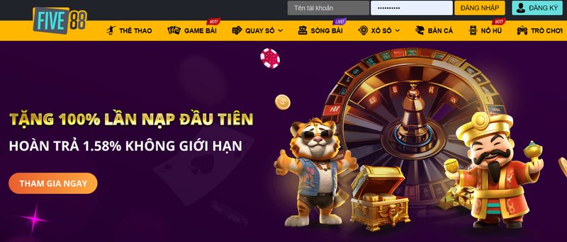 Những điều cần chú ý bạn đăng nhập Five88